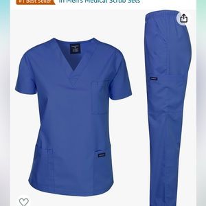 Amazon Scrub top BLACK. Size Small